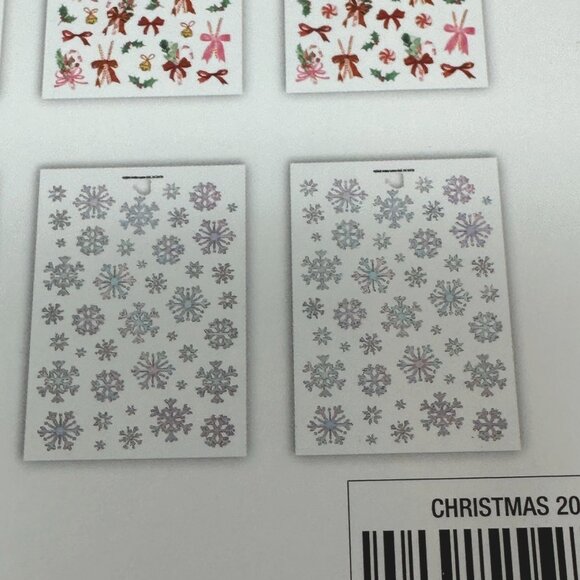 Christmas Paper Crafts Santa Jolly Sticker Pack 16 Sheets 449 Piece Foil Accent - Picture 4 of 16